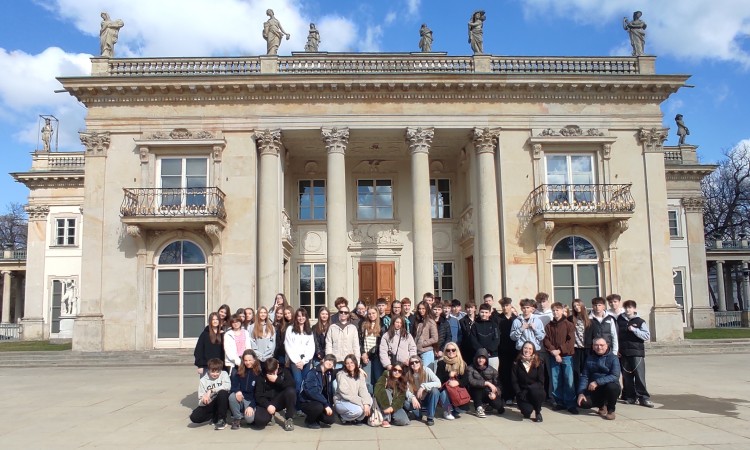 Wyjazd klas ósmych do Warszawy