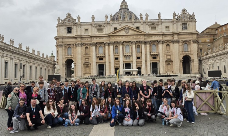 Pielgrzymka klas VII do Włoch